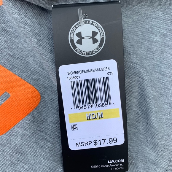 Under Armour Total Champ Short Sleeve Tee - NWT - Picture 3 of 3